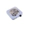 Portable Single Electric Hot Plate 1000W with 5 Temperature Levels and Compact Cooking Design