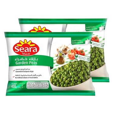 Seara Garden Peas, 400g Pack of 2