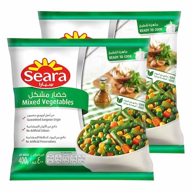 Seara Mixed Vegetable, 400g Pack of 2