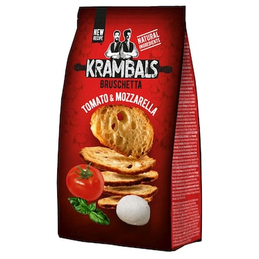 Krambals Tomato and Mozzarella Bruschetta, 70g