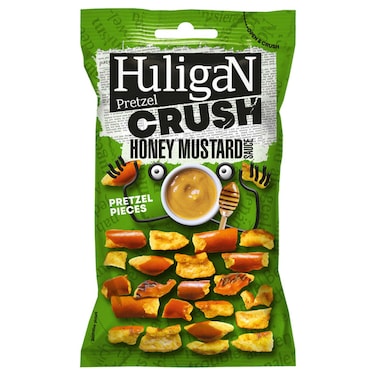 Huligan Honey Mustard Sauce Pretzel Crush, 65g