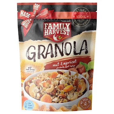 Family Harvest Nut and Apricot Granola, 250g