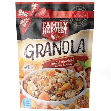 Family Harvest Granola Nut and Apricot, 250g