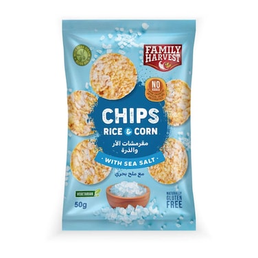 Family Harvest Sea Salt Mini Rice Cakes, 50g