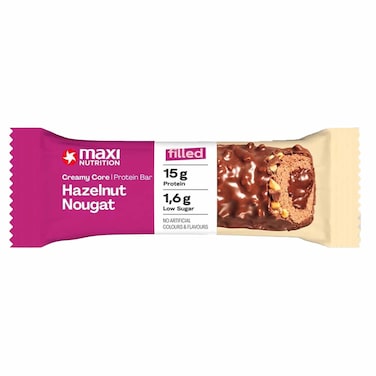 Maxi Nutrition Filled Protein Bar Hazelnut Nougat, 45g
