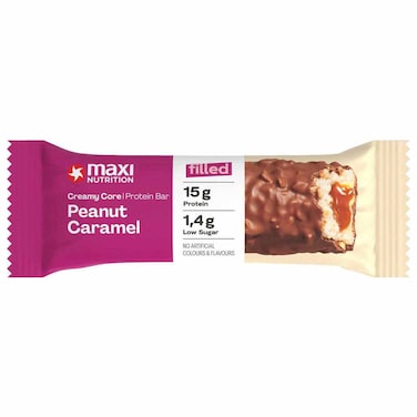 Maxi Nutrition Filled Protein Bar Peanut Caramel, 45g