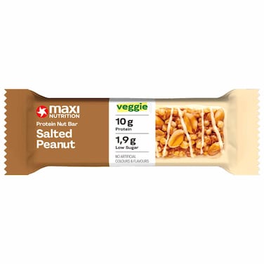 Maxi Nutrition Veggie Protein Nut Bar Salted Peanut, 46g