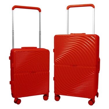 Ambest PC Luggage Hard Trolley Set Assorted 21inch+27inch