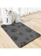 Exrp Pet Feeding Mat-Absorbent Dog Food Mat-Dog Mat for Food and Water-No Stains Quick Dry Dog Water Dispenser Mat-Pet Supplies-Dog Placemat Dog Water Bowl for Messy Drinkers 60 * 45cm