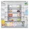Hisense Four Door Refrigerator RQ561N4AB1 Black Glass 432L