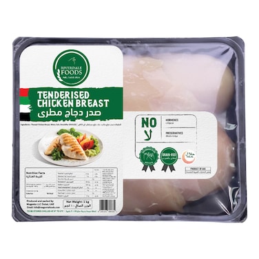 Riverdale Foods Tenderised Chicken Breast 1000g