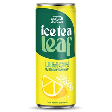 المراعي آيس ليف تي شاي  مثلج بنكهة الليمون وزهر البلسان، 240 ملل