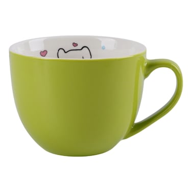 نيو بون شاينا  كوب  بنقشة كلب  450 ملل - أزرق