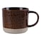 Stoneware Hammertone Mug Brown 450ml