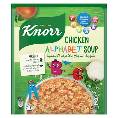 Knorr Alphabet Chicken Soup 50g