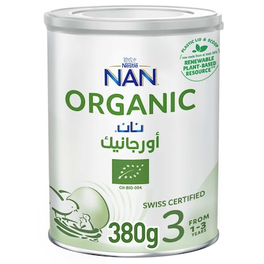 Nestle NAN Organic 3 From 1-3 Years 380g