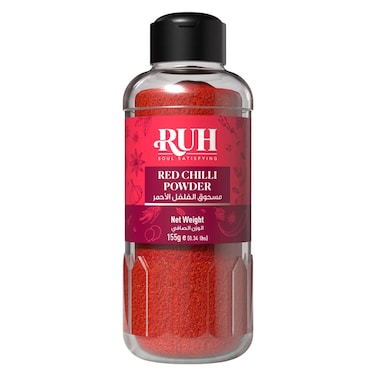 روه مسحوق الفلفل الحار ،قارورة بلاستيكية، 155 غرام