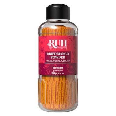 Ruh Dried Mango Powder Pet Bottle, 200g