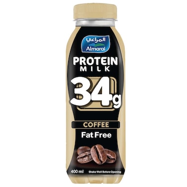 Almarai Fat Free Protein Milk, 400ml