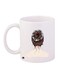 Printed Coffee Mug White/Brown/Green