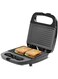 AFRA 2 Slice Non-Stick Fixed Grill Sandwich Maker, 750 Watts, Automatic Temperature Control, Cool Touch Handle, Skid-Resistant Feet, AF-8020SMBK, 2-Year Warranty