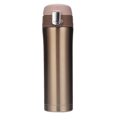 قارورة مفرغة من الفولاذ المقاوم للصدأ  500 ملل 6.5 × 24.5 سم - ذهبي