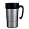 Stainless Steel Coffee Mug Silver 580ml 7.5x15.8cm