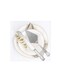Wedding Cake Knife and Server Set - Premium, Beautifully Engraved - Elegant Keepsake for Newlyweds (Color : Silver)