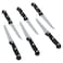Alsaif Gallery 6 Piece Black Handle Knife Set Turkish