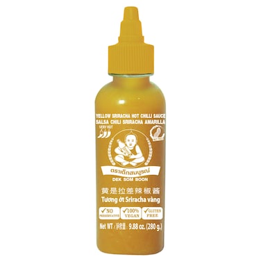 Dek Som Boon Yellow Sriracha Hot Chili Sauce, 280g