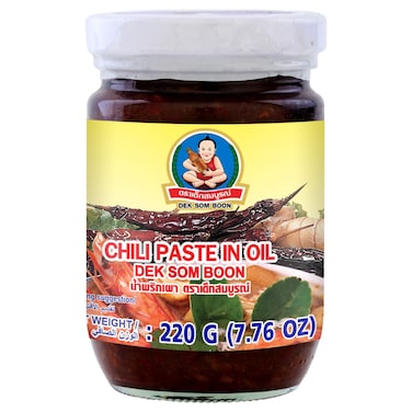 ديك سوم بون معجون الفلفل الحار في الزيت، 220 غرام