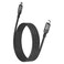 سيلاريس كابل شحن ومزامنة بيانات مغناطيسي من USB نوع C إلى USB نوع C بقوة 60 وات - أسود