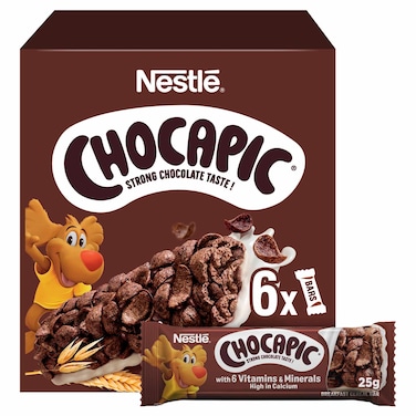 نستله شوكابيك رقائق حبوب 25 غرام، حزمة من 6