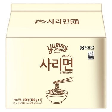 K Food Yummy Yummy Sarimyun 100g Pack of 5