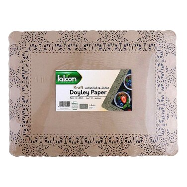 فالكون كرافت ورق دويلي المستطيل مقاس 40 × 30 سم 100 قطعة