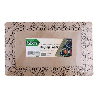 فالكون كرافت ورق دويلي المستطيل مقاس 30 × 20 سم 100 قطعة