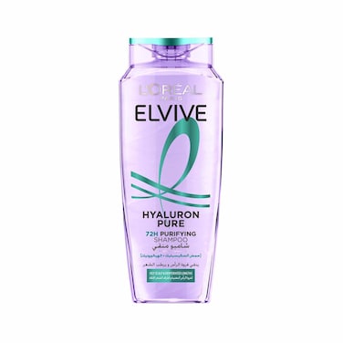 L'Oreal Paris Elvive Hyaluron Pure Purifying Shampoo, 200ml