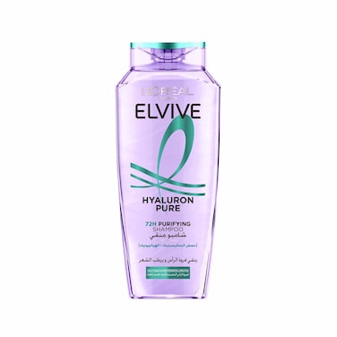 L'Oreal Paris Elvive Hyaluron Pure Purifying Shampoo, 400ml