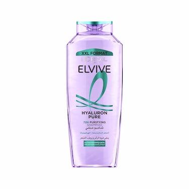 L'Oreal Paris Elvive Hyaluron Pure Purifying Shampoo, 600ml