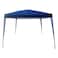 Star Pattern Foldable Gazebo Navy and White 3x3m