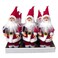 Carrefour Standing Decorated Red Cloth Santa 45cm