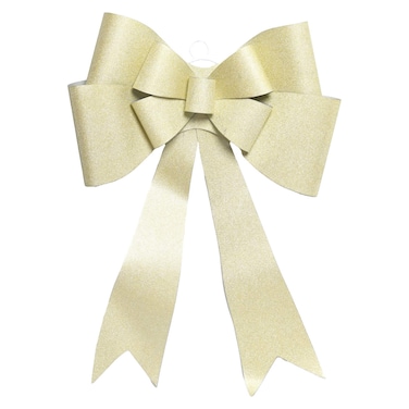 فيونكة كبيرة الحجم للزينة  44×68 سم - متعدد الألوان ، ذهبي ، أحمر