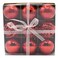 Carrefour Christmas Decorative Balls Red Mix 6cm 9 PCS