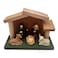Crib with Nativity Set 13x6x10cm