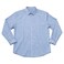 Basic City Men Classic Fit Long Sleeve Plain Button-Down Shirt 100_BLC+, Light Blue
