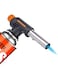 GO2CAMPS High Flame Torch Gun   Charcoal Lighter Flame Gun - Adjustable Flame Butane Gas Torch with Ignition Lock - Ideal for Cooking, Soldering, Welding, BBQ, Baking and DIY Projects