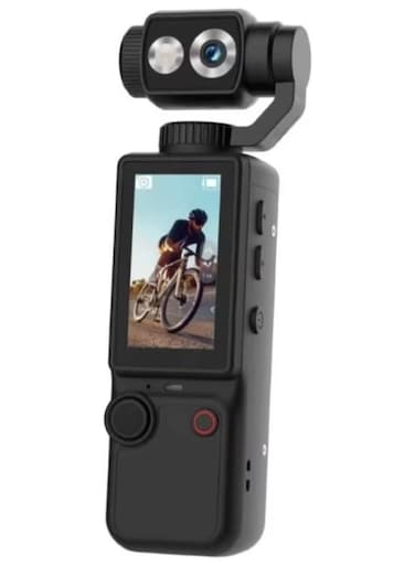 4 Pro 4K Ultra HD Handheld Gimbal Camera with WiFi &amp; Bluetooth for Vlogging