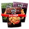 Zigi Marinated Peanuts Sweet Chili Tomato Salsa Teriyaki, 70g Pack of 3