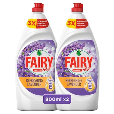 Fairy Dishwashing Liquid Refreshing Lavender 800ml Pack of 2