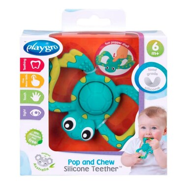 بلايغرو بوب آند تشيو عضاضة سيليكون PG188760 ـ 6 أشهر فما فوق